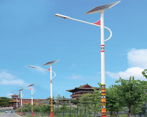 比如民族特色路灯