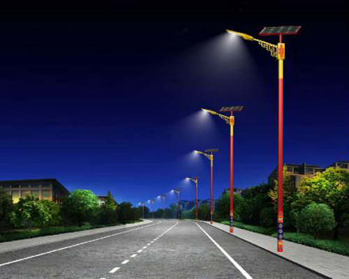 比如民族特色路灯