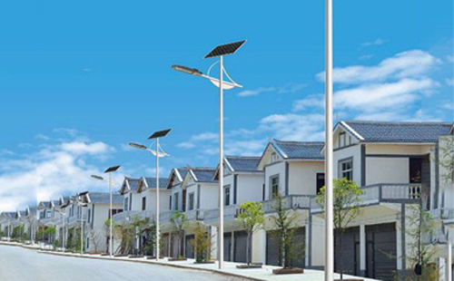 比如太阳能路灯配置与在乡村道路照明中的应用